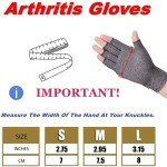 Copper Compression Gloves for Arthritis Pain Relief