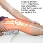 Open Patella Hinged Knee Brace with Compression Support