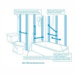 18-Inch Slip-Resistant Grab Bar for Safety