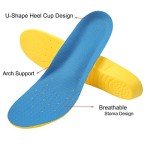 Comfortable Memory Foam Orthotic Insoles for Everyday Use