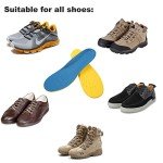 Comfortable Memory Foam Orthotic Insoles for Everyday Use