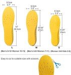 Comfortable Memory Foam Orthotic Insoles for Everyday Use