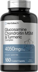 Glucosamine Chondroitin with Turmeric & MSM 180 Caplets