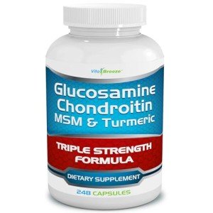 VitaBreeze Glucosamine, Chondroitin & Turmeric Supplement