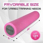 Yes4All Dual Layer Foam Roller for Exercises