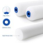 Arthritis-Friendly Foam Paint Roller Set, 10 Pcs