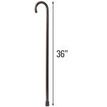 Lightweight Walnut Wooden Cane for Easy Walking