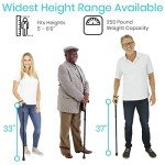 Vive Adjustable Lightweight Foldable Walking Cane