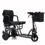 Electric Folding Trike with Dual Motor for Mobility