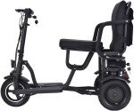 Electric Folding Trike with Dual Motor for Mobility