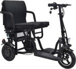 Electric Folding Trike with Dual Motor for Mobility