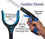 Extra Long Grabber Reacher with Rotating Jaw - 2 Pack