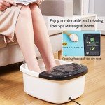 Foot Spa Massager with Heat and Bubbles