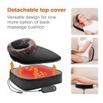 Snailax 2-in-1 Shiatsu Foot and Back Massager