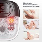 Foot Spa Massager with Heat and Bubbles