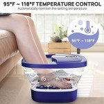 HOSPAN Heated Electric Foot Spa with Massage