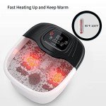 Foot Spa Massager with Heat and Bubbles