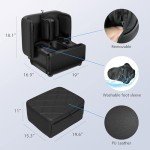 Comforting 2-in-1 Foot Massager with Heat & Vibration