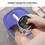 HOSPAN Heated Electric Foot Spa with Massage