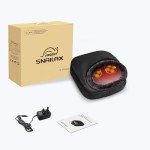 Snailax 2-in-1 Shiatsu Foot and Back Massager