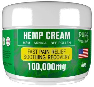 Hemp Pain Relief Cream for Joints and Muscles