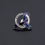 Rheumatoid Arthritis Awareness Ribbon Jewelry Pin
