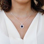 Silver Necklace for Rheumatoid Arthritis Awareness