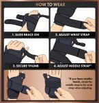 Dr. Frederick's Copper Infused Wrist Thumb Brace