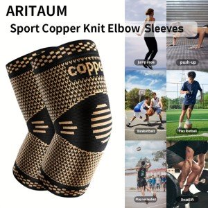 Copper Elbow Brace Sleeve for Arthritis Relief