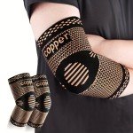 Copper Elbow Brace Sleeve for Arthritis Relief