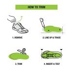 Superfeet RUN Green Carbon Fiber Insoles for Women