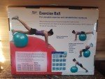Burst-Resistant Inflatable Exercise Ball with Pump