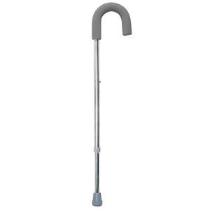 Adjustable McKesson Walking Cane with Foam Handle