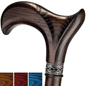 Stylish Ergonomic Wooden Walking Cane for Everyone