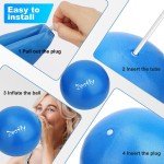 9-Inch Mini Exercise Ball for Yoga and Pilates