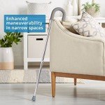 Adjustable McKesson Walking Cane with Foam Handle