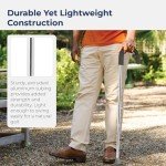 Lightweight Round Handle Walking Cane with Foam Grip