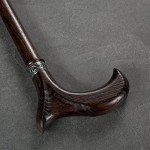 Stylish Ergonomic Wooden Walking Cane for Everyone