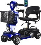 Portable Folding Mobility Scooter for Adults