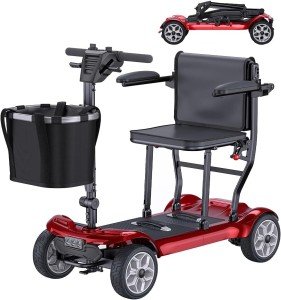 Compact Folding Mobility Scooter for Easy Travel