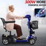 Portable Folding Mobility Scooter for Adults