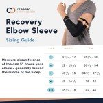 Copper Compression Elbow Sleeve for Arthritis Relief
