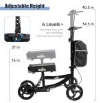 Aojin Steerable Knee Walker for Foot Injuries