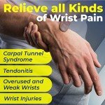 Sparthos Compression Wrist Support Sleeves - Black