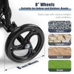 Aojin Steerable Knee Walker for Foot Injuries