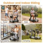 Paiseec S3 Lightweight Foldable Mobility Scooter