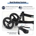 Aojin Steerable Knee Walker for Foot Injuries