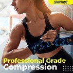 Sparthos Compression Wrist Support Sleeves - Black