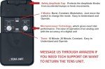TENS Unit Muscle Stimulator for Pain Relief