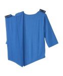 Electric Blue Women’s Open-Back Arthritis Top